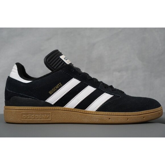ADIDAS BUSENITZ PRO Black/White/Gum Skate Shoes Sneakers Men's Size 8.5 - Picture 1 of 11
